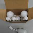 Mudder 6 Pack Float Ball Valve 1/4 Inch Adjustable Plastic Water Filter Float Valve for Ponds, Water Tank, Pump, Trough, Aquariums, Aquaculture, Reservoir