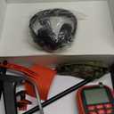 2026 Latest Metal Detector for Adults, Professional Waterproof & Adjustable Stem, Higher Accuracy Gold Detector with LCD, Advanced DSP Chip, 2.26 Pounds Lightweight Suitable for Beach and Backyard (Red)