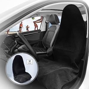 ZIMABLUE Terry Cloth seat Cover Universal Waterproof Car Sport Towel Seat Cushion Non-Slip Sweat-Absorbent Towel Cloth Suitable for All Seasons Waterproof Beach Seat Cover Washable