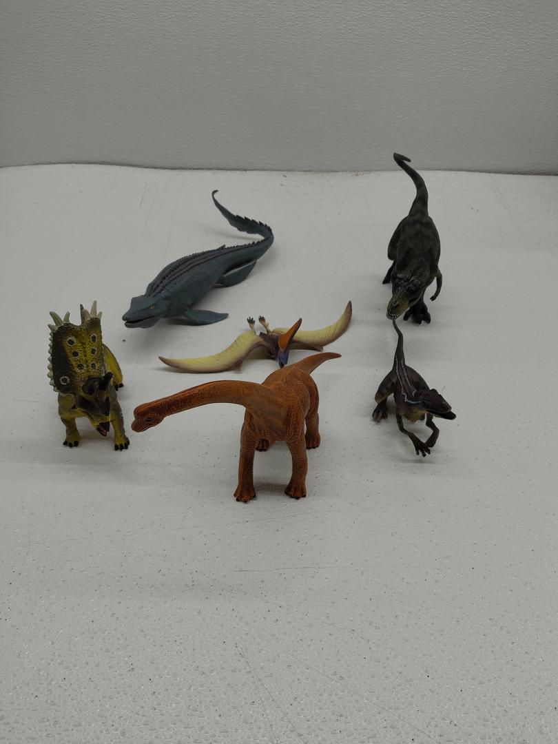 Realistic Plastic Dinosaur Figurines Lifelike Simulation for Creative Play Dino Models