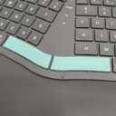 Nulea Wireless Ergonomic Keyboard, Split Keyboard with Cushioned Wrist Rest, Bluetooth and USB Connectivity, USB-C Rechargeable, Compatible with Windows Mac