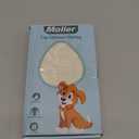 Malier Christmas Stocking for Dogs Cats, Knit White Dog Christmas Stocking, Paw Shape Pet Christmas Stocking Large Cat Stockings Hanging Stocking for Dogs Cats Pets (White)