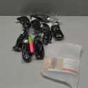 Pure Protein Fiber French Curl Braiding Hair Close to Human Hair 22 Inch 8 Packs Pre Stretched French Curl Crochet Braids Loose Wavy Hair Extensions for Black Women(22Inch,1B)