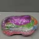 LOHO MAGICA 6 Pack Colored Wigs, Funky Colorful Wigs, Short Bob Hair Wig, Neon Party Wigs with Rimless Heart Sunglasses