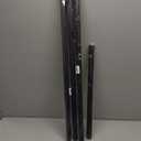 Extra Long Tension Curtain Rod 40-148In (3.3-12 ft) Black, 1.26In Diameter