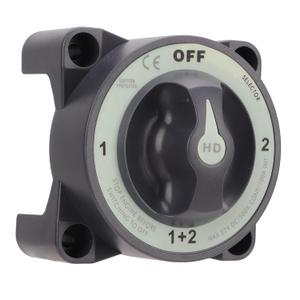 500A Battery Selector Switch, Waterproof Heavy Duty 4 Position Marine Battery Disconnect Switch with Ignition Protect, RV Isolator Shut Off for Boat Trailer