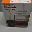 Space Heater, 1500W Electric Heaters Indoor Portable with Thermostat, PTC Fast Heating Ceramic Room Small Heater with Heating and Fan Modes for Bedroom, Office and Indoor Use (10IN)
