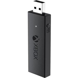 Wireless Adapter for Xbox One Controller Works with PC, Laptops, Tablets, Windows 7 8 10, Compatible with Xbox One, One S, One X, Elite 1, Elite 2 Controller - Low Latency (Black)