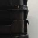 IRIS USA 20 Gallon Lockable Storage Bins with Lids, 6 Pack - Made in USA, Heavy Duty, Stackable Containers, Garage Organizing Bins Moving Tubs, Rugged Sturdy Equipment Utility Box - Black