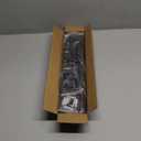 Bronze Curtain Rods for Windows 30 to 88 Inches with Brackets, Decorative 5/8 Inch Diameter Single Window Curtain Rod Set for Room Divider, Bedroom, Living room, Kitchen, Bathroom