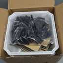 Bed Risers 3 Inch Set of 8 for Wheels, Heavy Duty Bed Elevators Lifts Up 2,000 lbs Furniture Risers 3 in fits for Casters or Legs of Sofa, Table, Bed Frame, White