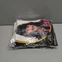 3 x Kangaroo Mullet Wig - The Perfect 80s Rocker Costume Accessory for Men - Halloween, Punk, and Disco (Black)