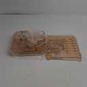 Rotating Makeup Organizer Spinning for Vanity, 360 Rotation with 6 Adjustable Layers, Large Capacity Vanity Skin-care Organizers, Organizador De Maquillaje (Pink)