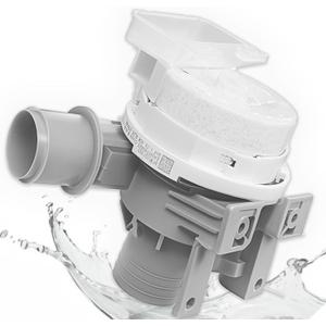 Upgraded AHA75673404 AHA75673402 Washer Drain Pump Assembly Compatible with AP6978814 PS12748410 WT7200CW WT7100CW WT7300CW WT7800CW WT7900HBA WT7305CW Drain Pump Replacement