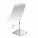 Hamilton Hills 3X Magnified Premium Modern Rectangle Vanity Makeup Mirror | Portable Polished Chrome Contemporary Finish | Adjustable Easy Positioning | Best Luxury Quality Magnifying Beauty Mirror
