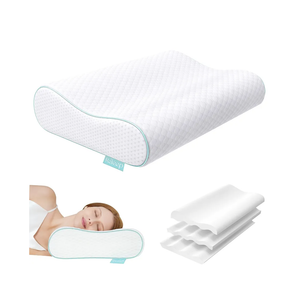 Cervical Neck Pillow, Side Sleeper Pillow for Neck Pain Relief, Adjustable Contour Pillow for Sleeping, Ergonomic Memory Foam Pillow, Orthopedic Cooling Pillow Back Stomach Sleeping, Queen Size Cervical Neck Pillow, Side Sleeper Pillow for Neck Pain Relief, Adjustable Contour Pillow for Sleeping, Ergonomic Memory Foam Pillow, Orthopedic Cooling Pillow Back Stomach Sleeping, Queen Size