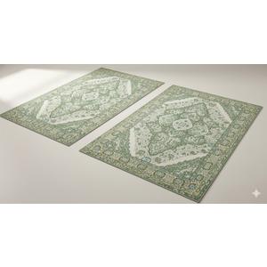 Ileading Anti Fatigue Kitchen Rugs Sets of 2 Cushioned Kitchen Mats for Floor Waterproof Kitchen Mat Set Non Slip Comfort Standing Mat for Kitchen, Office, Sink, Laundry