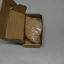 uxcell Hanging Fruit Baskets for Kitchen, Hand-Woven Wall Hanging Storage Jute Basket Teardrop Home Decor Storage for Garlic Potato Vegetable, Brown, L Size Light Brown