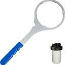 SPBW-5 Heavy-Duty Water Filter Housing Wrench 5.93 In, SW-3 Water Filter Wrench for Whole House Filter Replacement for Pentair Pentek 150296 Plastic Wrenchs,Compatible with Culligan,Pentek & Plymouth