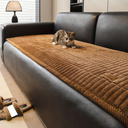 Cozy Quilted Couch Protector 28" x 94" Golden Amber