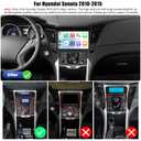 Car Radio Stereo for Hyundai Sonata 2010 2011 2013 2014 2015