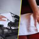 Avalon Towels Bar Towels (Pack of 60) Size 14x17 Inches  100% Cotton, Absorbent and Reusable Cleaning Rags, Multipurpose Cleaning Towels, Terry Cloth Rags, Durable Shop Rags (White)