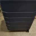 Sweetcrispy 28 Inch Checked Luggage, Suitcase with Spinner Wheels