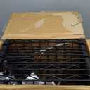 Simple Deluxe Heavy Duty 6-Shelf Shelving, 29.92'' D x 13.98'' W x 71.65'' H Adjustable Wire Shelving with Hanging Hooks and Wheels, Black (6-Tier, Black)