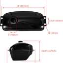 Fuel Tank, Gas Tank with Cap Petcock Vent for Kandi Roketa 150cc Go Kart 150cc 250cc Hammerhead TrailMaster GTS KT Rave SS150 SS250 Kandi KD 150FS 150GKA-2 150GKM-2 Targa 200