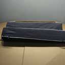 MIULEE 24 x 24 x 4 Inch Outdoor Chair Cushions,Waterproof Seat Cushions for Patio Furniture Garden with Ties Patio Chair Cushions Set of 2