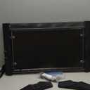 Space Heater for Indoor Use Large Room, 1500W Infrared Electric Room Heater for Bedroom Office, Overheating & Tip-Over Protection (Black)