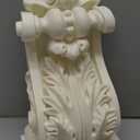 Ekena Millwork COR08X05X14AC 8-Inch W x 5-Inch D x 14 7/8-Inch H Acanthus Shell Corbel , White