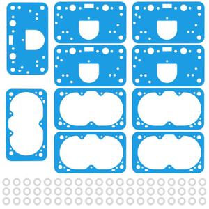 4150 Carburetor Gasket Kit for Holley Carburetor Gaskets 8-2000QFT 8-2000 M2300 Fits Holley Carburetor Fuel Bowl Gasket Kit