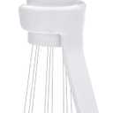 Normcore WDT Tool V3 - Espresso Distribution Tool with Stand - 9 Prong Needle Espresso Stirrer - 0.25mm / 0.3mm Thick Customized Needles - Built-in Magnet Handle with Stand - Non-Stick Coating White