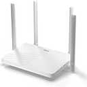 DBIT AC1200 WiFi Router 2.4GHz +5GHz Dual Band MUMIMO Wireless Internet Router with 4 Gigabit Ethernet Ports, 4 x 5dBi Antennas, Bridge & Repeater Mode, EasyMesh, Guest Network (T1821K)