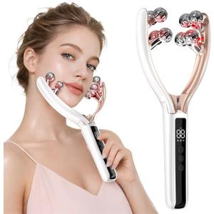 2026 New Wireless Face Massager Tool - Korean Skin Care - Lifting & Slimming for Women - Portable for Home & Travel (EXP 07/16/26)