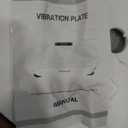 Vibration Plate Exercise Machine, Whole Body Workout Waver Vibration Plate for Lymphatic Drainage with 5 Setting Modes, 99 Speed Levels for Weight Loss, Shaping, Toning White