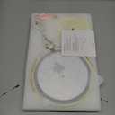 Gold Makup Mirror with Lights, 10X Magnifying Lighted Vanity Mirror, 8 Inches 360 Swivel Two-Sided Tabletop Mirror Gold Finish