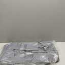 BALEINE Extra Large Utility Tote Bag with Wire Frame for Storage (Gray, 22''x12''x10'')