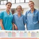 Eaasty 20 Pcs 6 x 4 Inch Christmas Emergency Nurses Gifts to Do List Sticky Notes ER Gifts Sticky Notes Emergency Nurses Appreciation Notepads Bulk for Party Favor