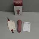 Momcozy Rolling Lactation Massager with Heat, 3-in-1 Real-Like Massage for Relieve Clogged Ducts, Breast Massager Warming for Breastfeeding, Improve Milk Flow, Dusty Rose (Red)