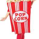 Seasons Popcorn Costume for Halloween Party Adults, One Size
