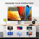 Yamaya Laptop Privacy Screen 24 Inch, Removable 16:9 Aspect Privacy Filter Screen Protector for 24 Inch Laptop