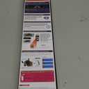 Wide Angle Rear View Mirror, AUTOXBERT 15.35in Universal Panoramic Interior Rear View Mirror Clip on HD Tri-Fold Convex Car Rearview Mirror Blind Spot Mirrors for Car