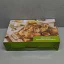 KITESSENSU Nonstick Roasting Pan with Rack 15 x 11 inch - Turkey Roaster Pan for Ovens - Wider Handles & Heavy Duty Construction, Gray