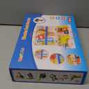 Kids Tool Set with Electric Drill, 46 Pcs Wooden Toddler Play Tools Set with Tool Box, Montessori STEM Educational Construction Building Toy for 3 4 5 6 Year Old Boys Girls Birthday Gifts