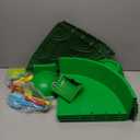 Turtle Sandbox with Lid & Beach Toys Set, 38" Kids Sandbox for Toddlers 3-8, Indoor Outdoor Sensory Play Sand Box with Cover, Summer Gift for Ages 3-8