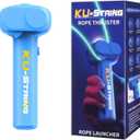 Rope Thruster Launcher, Glow in The Dark with Black Light Feature, Hand Held & Rechargeable