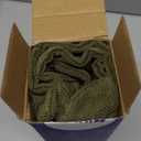 MIULEE Pack of 2 Olive Green Decorative Pillow Covers 20x20 Inch Soft Chenille Luxurious Couch Throw Pillows Farmhouse Cushion Covers with Elegant Design for Sofa Bedroom Living Room Home Decor