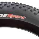 Kenda Krusade Sport Tire 26x4.0 Black SRC 60TPI Wire Fat Bike 30psi eBike 26"